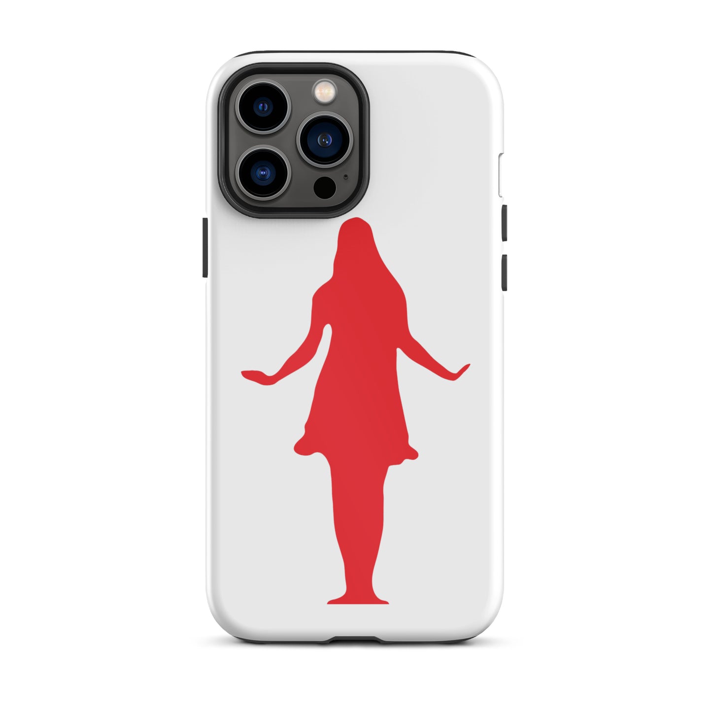 Fans-funda dura para el iPhone (massielita roja)