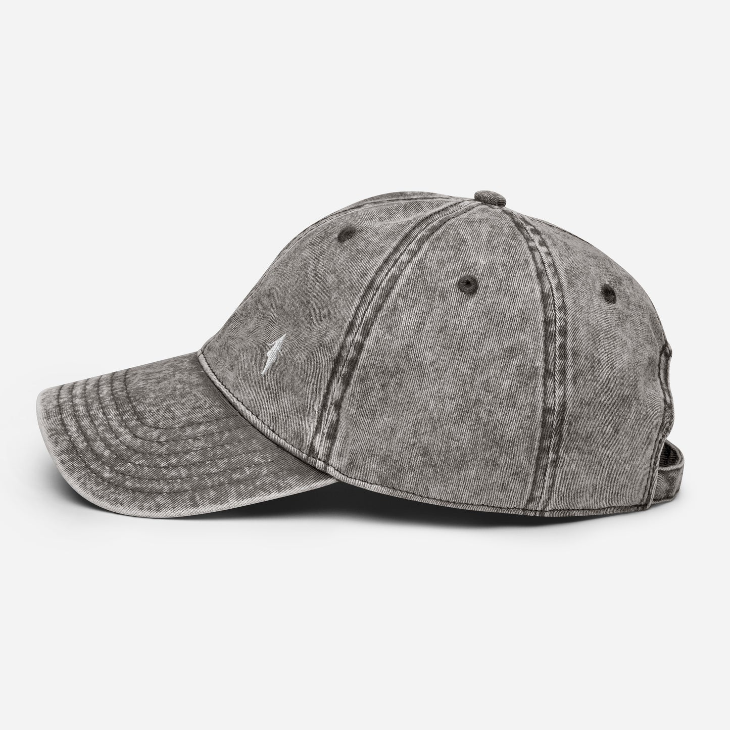 Gorra fans en algodón vintage con efecto lavado.