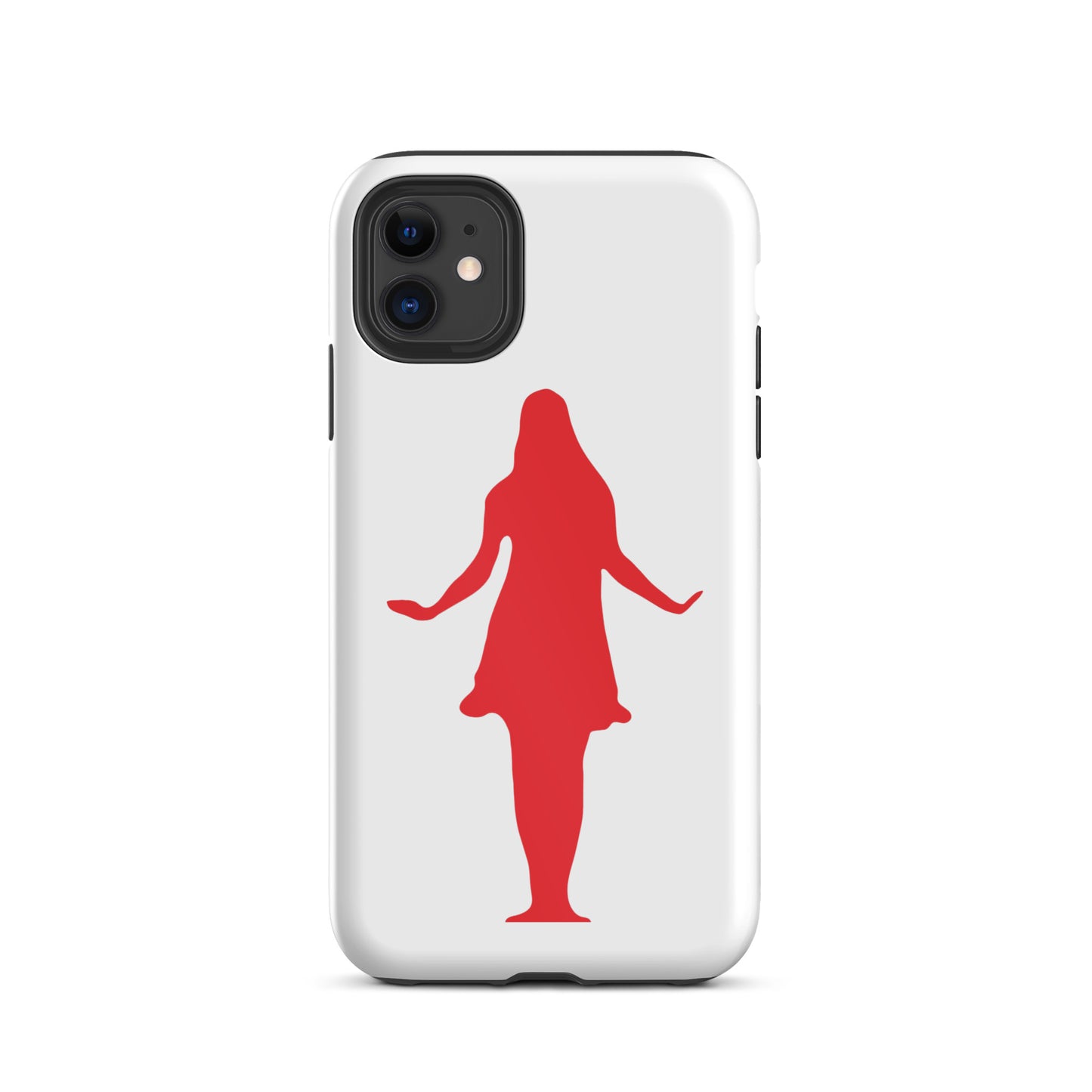 Fans-funda dura para el iPhone (massielita roja)
