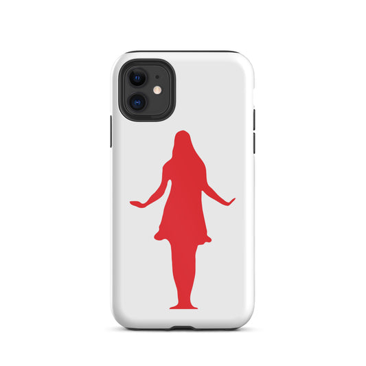Fans-funda dura para el iPhone (massielita roja)