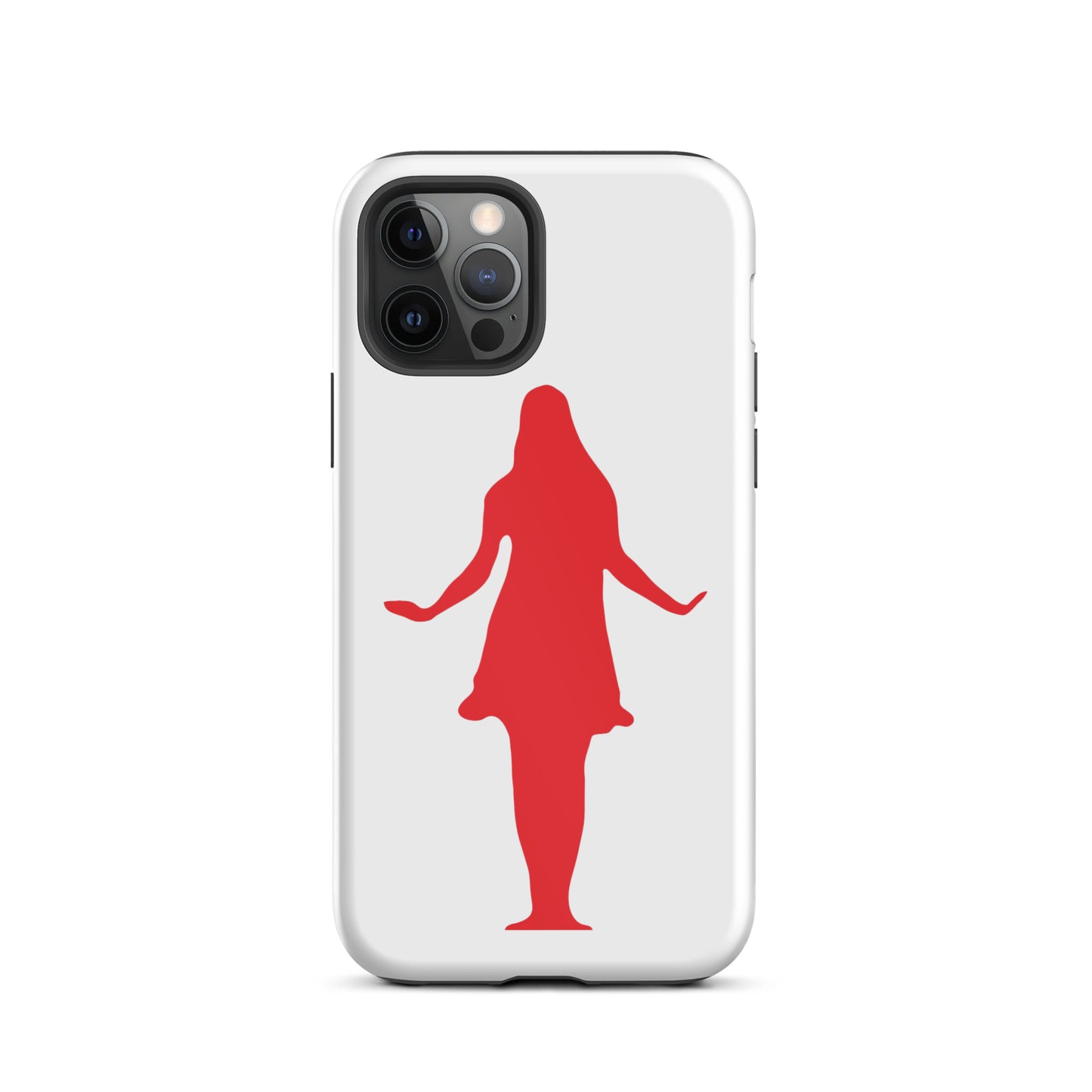 Fans-funda dura para el iPhone (massielita roja)