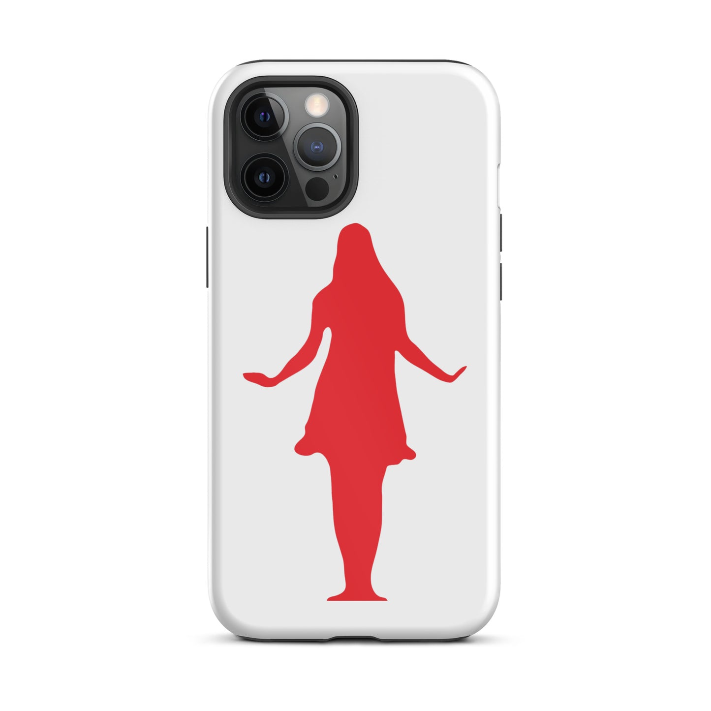 Fans-funda dura para el iPhone (massielita roja)