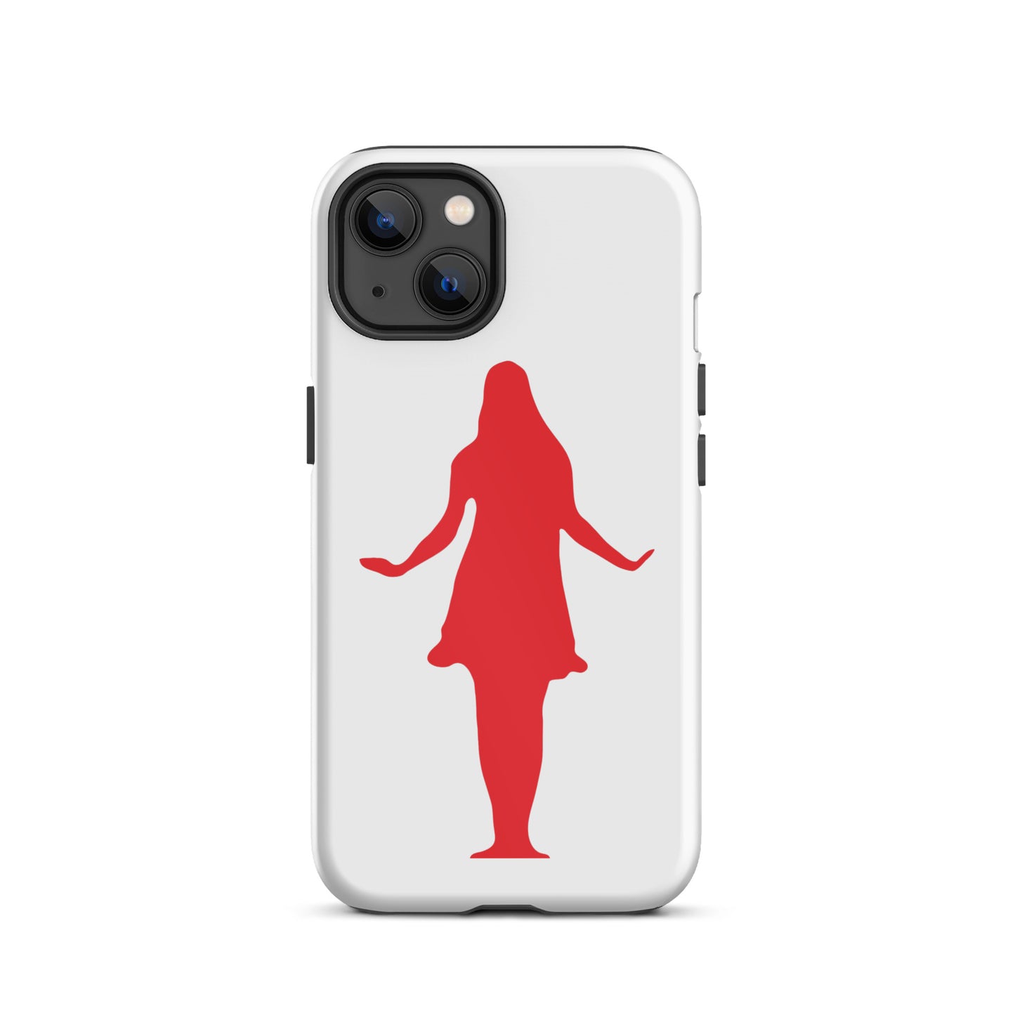 Fans-funda dura para el iPhone (massielita roja)