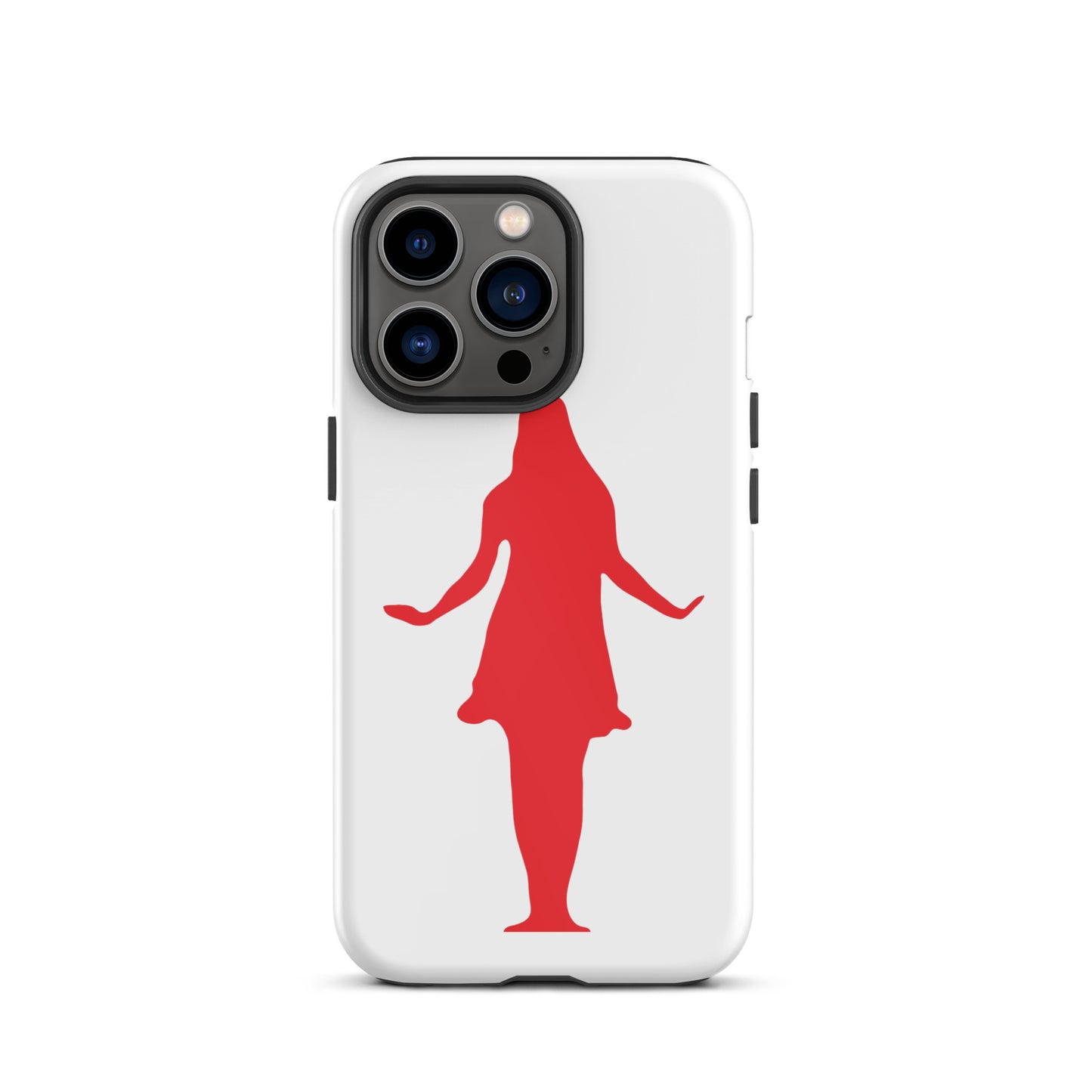 Fans-funda dura para el iPhone (massielita roja)
