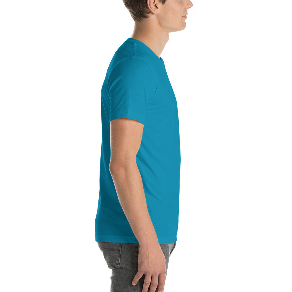 Camiseta varios colores con bordado blanco