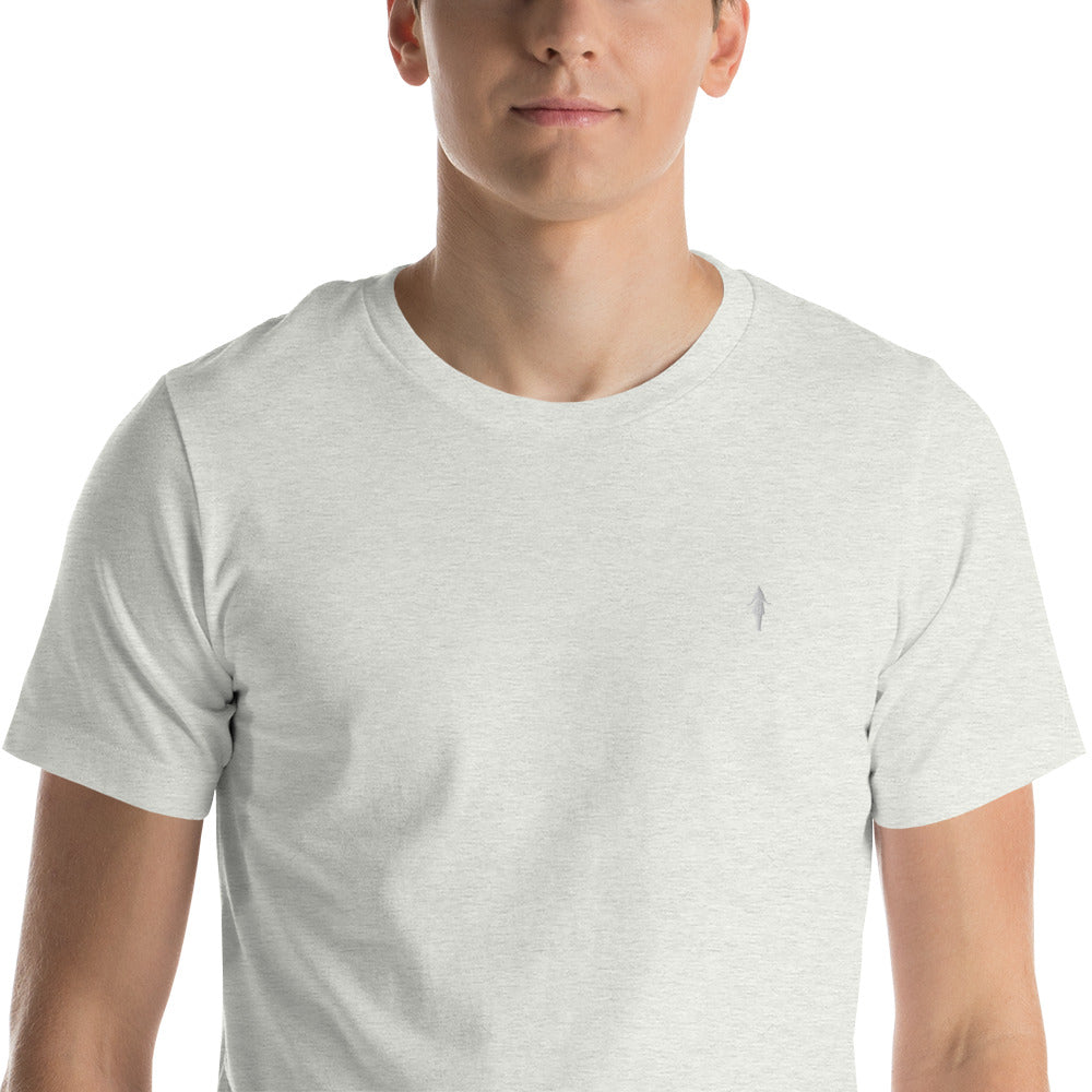 Camiseta varios colores con bordado blanco
