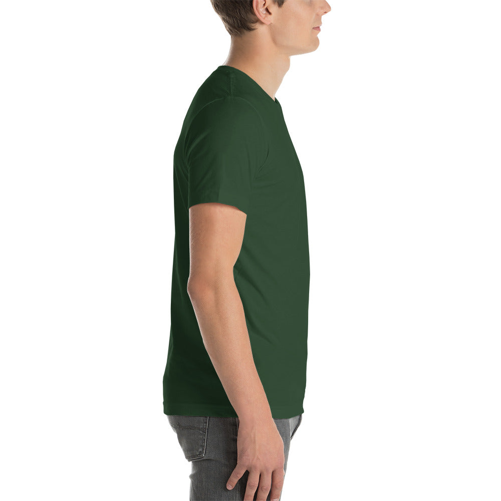 Camiseta varios colores con bordado blanco