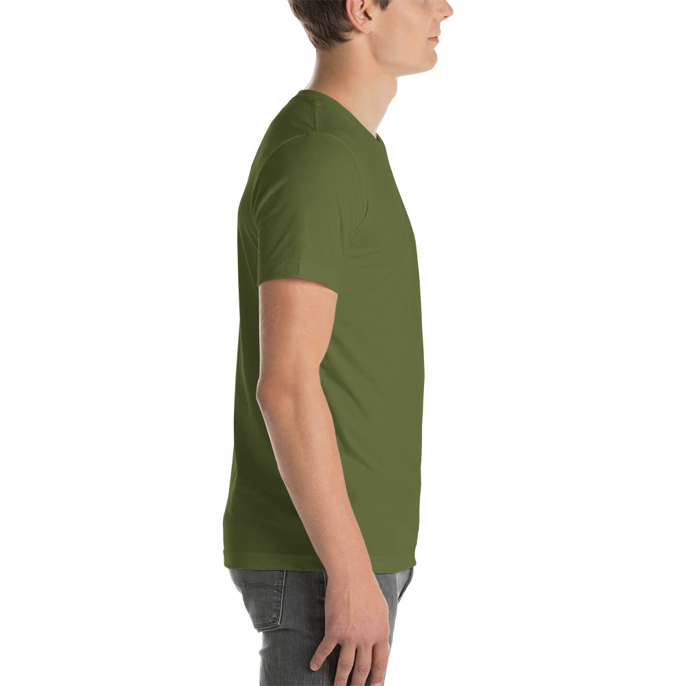 Camiseta varios colores con bordado blanco