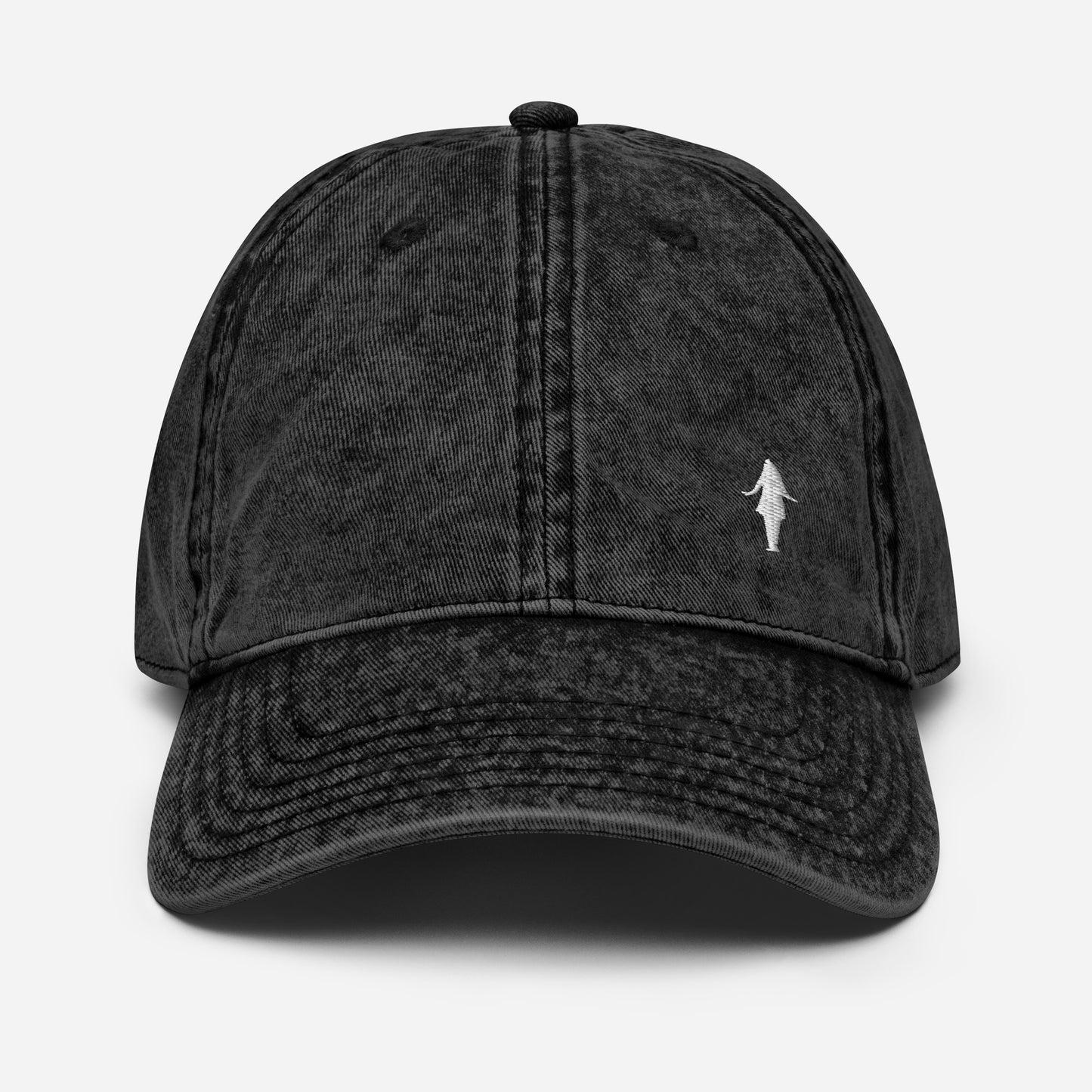 Gorra fans en algodón vintage con efecto lavado.