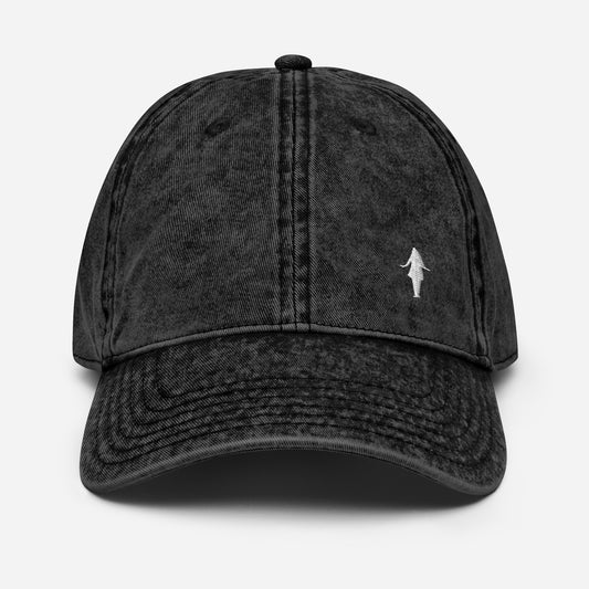Gorra fans en algodón vintage con efecto lavado.