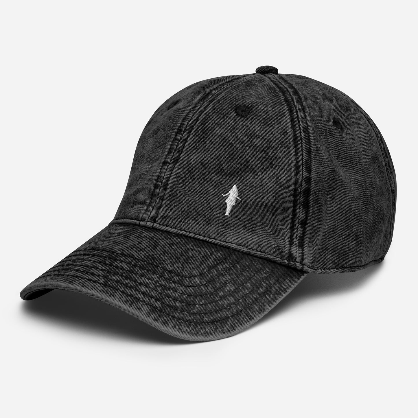 Gorra fans en algodón vintage con efecto lavado.