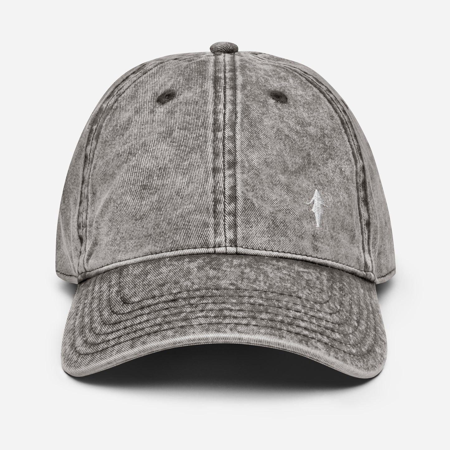 Gorra fans en algodón vintage con efecto lavado.