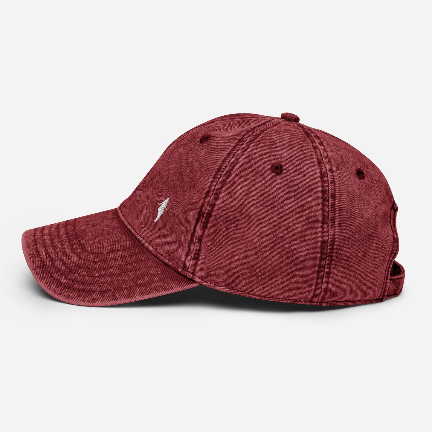 Gorra fans en algodón vintage con efecto lavado.