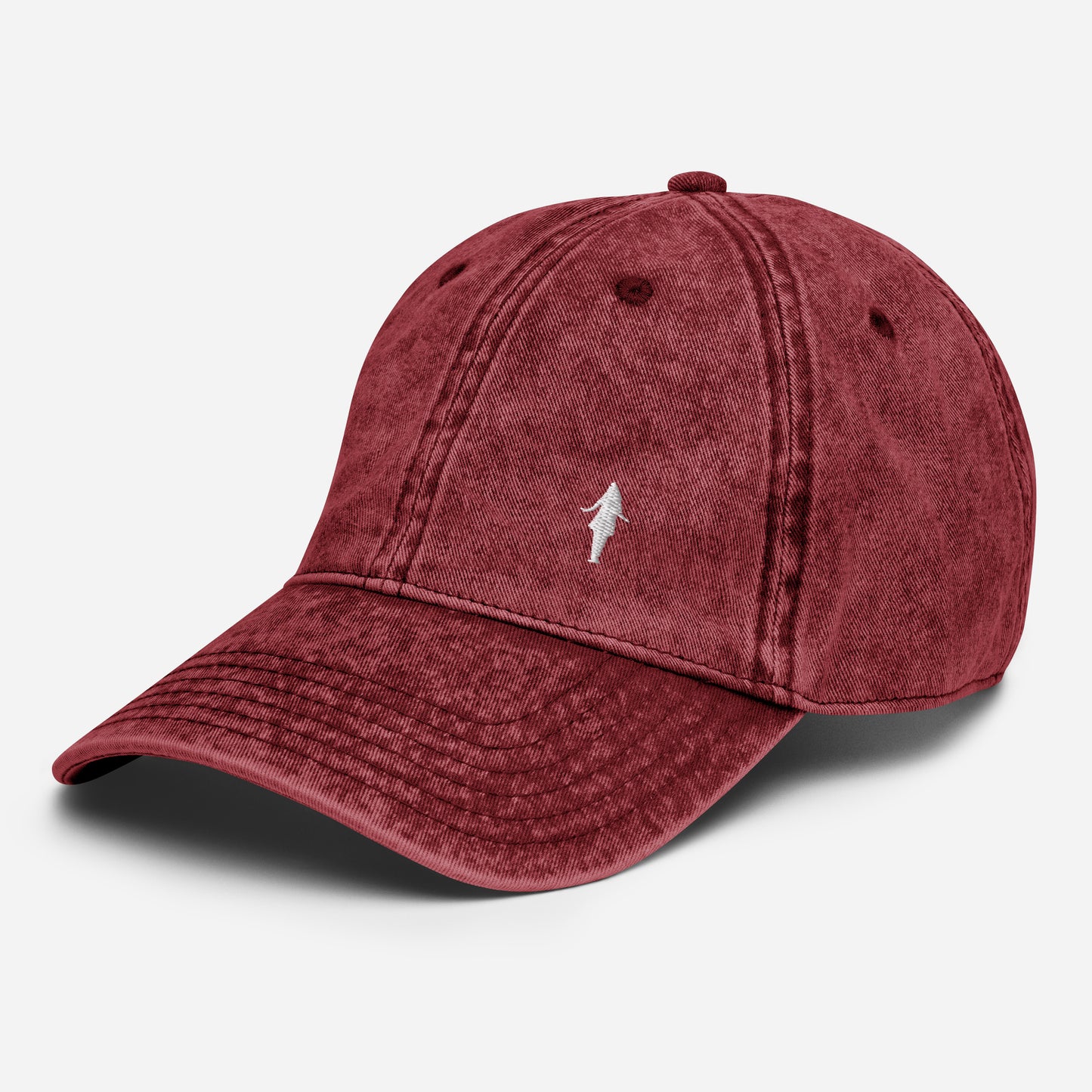 Gorra fans en algodón vintage con efecto lavado.