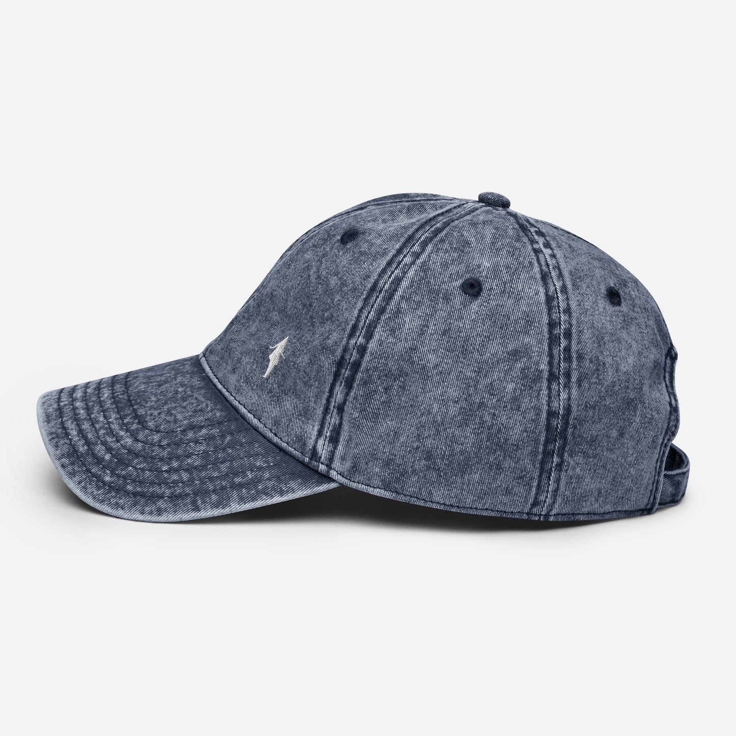 Gorra fans en algodón vintage con efecto lavado.